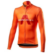 라이딩 바람막이 방풍자켓 겨울 양모 열 2021 INEOS GRENADIER 팀 ORANG ONLY 긴 소매 사이클링 저지 의류