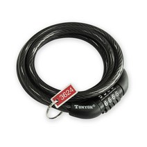 로스휠 자전거용품 공구 8mm 12mm 코딩 와이어락 자전거 자물쇠, 674-8mm