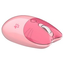 H7EC 무선 마우스 2.4G 슬림 USB 수신기 휴대용 모바일 컴퓨터 PC 노트북 데스크탑, [08] Pink