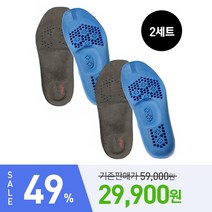 [KT알파쇼핑]닥터유 바로풋 기능성 인솔 신발 깔창 2세트(남성/여성), 여성용/여성용 2세트