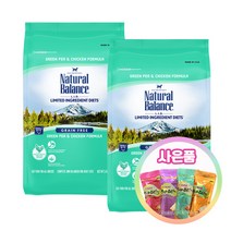 내추럴발란스 드라이 고양이 포뮬라 LID 완두&닭고기, 내발 캣 완두닭2.2kgs입자