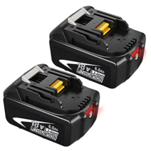 우스틴스 18V 6.0AH 7.0AH 8.0AH 9.0AH 마끼다 호환되는 공구 배터리 2 Pcs, 2개