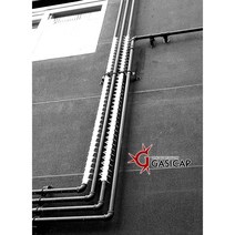 가스배관 가시 방범덮개 방범 보안 도둑예방 방범창대용 [ 가시캡 GASICAP ], 1개