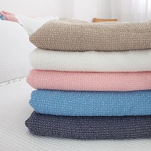 더자샵 풍기인견 쿨 와플 여름이불, 쿨와플-핑크