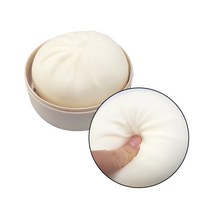 3000 클레이 만두 말랑이/주물럭/촉감놀이/장난감, 1개