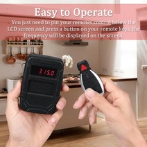 휴대용 소형 스펙트럼 분석기 woyo 10-1000mhz handheld 무선 car remotes control tool diagnostic infra red rf radio
