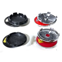 BBS 스타일링 트림 액세서리용 자동차 휠 센터 허브 캡 로고 배지실버 레드 골드 56mm 60mm 65mm 68mm 세트당 4 개, 06=4pcs 60mm Black Gold, 4개