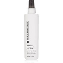 폴미첼 프리즈앤샤인 슈퍼 헤어스프레이 맥시멈 홀드 250ml Paul Mitchell Freeze and Shine Super Hairspray, 1개