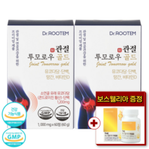 닥터루템 소연골 관절엔 콘드로이친 1200 뮤코다당 단백 콘도로이친 1200 관절 투모로우 골드, 2개, 60정, 45g
