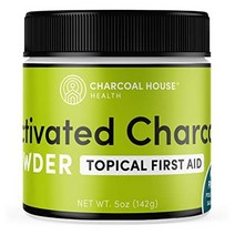 Hardwood Activated Charcoal Powder - Topical First Aid, One Color, One Size