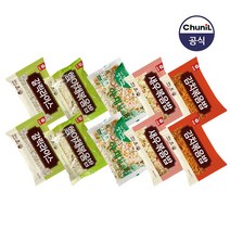 [천일식품] 인기볶음밥 (각2봉 총10봉) 갈릭 야채 햄야채 김치 새우Ⅱ, 1세트