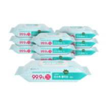 그린핑거 손소독 물티슈 캡형, 30매, 4팩