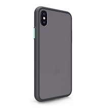 POW Click Case for Mo Expandable Wireless Speaker 검정 라우드스피커, Graphite_iPhone XR