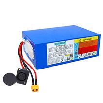 충전지 배터리 건전지 48V 20Ah 18650 리튬 팩 13S6P 1000W 1200W 고전력 54.6V 전기 자전거 스쿠터 바이크 오토바이 ebike 25A BMS 이온, [05] XLR Plug-XT60