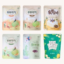 쿠키아 뚜부과자 고소한 두부과자 50g 6봉, 오리지널 뚜부과자 50g 6봉, 1개
