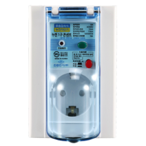 일신/진흥/방우형누전콘센트/차단기형/1구/2구/욕실/화장실/방수형차단기, 일신1구