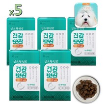 강아지 눈 영양제 눈건강 눈물자국 냄새 관리 개선 백내장 녹내장 예방 견강보감 아이즈, 5병