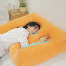 미니멀룸 찹쌀떡 피로회복 왕베개, 베이지