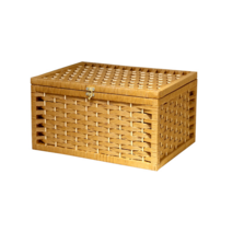 마츠리센 라탄 수납바구니 소, 1개