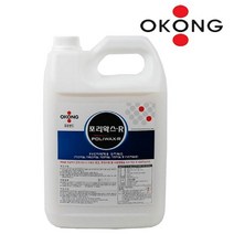 오공 타일 광택용 수지 포리왁스R 3.75L 마루바닥왁스