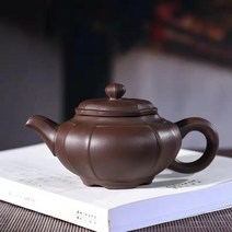 Yixing 자사호 순수 수제 가정용 차 누출 차 다기, 사방절각
