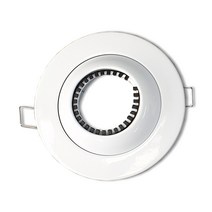 (주)블루앤엘이디 4인치 MR16 원형 매입 등 기구 램프 각도조절, 1개