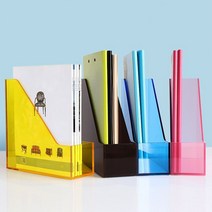 PYHO아크릴 파일꽂이 서류정리함 XSNH68, 1P, 레드