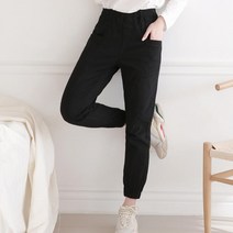 쫀쫀한 면스판조거팬츠 시보리팬츠 밴딩바지 옷잘입는법