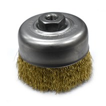 4인치 컵브러쉬 철 그라인더용 녹 페인트 제거, 4인치 컵브러쉬(철)