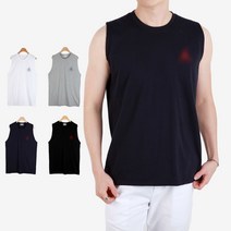 블레이트 남자 면 헬스 운동 농구 스포츠 자수 나시