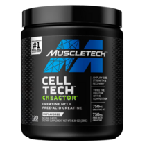 머슬테크 크레아틴 HCI 유리산 무가향 8.30oz(235g) 소디엄 잔탄검 크리틱산 수크랄로스 칼슘 이산화규소