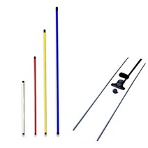 다양한길이 얼라이먼트스틱 에이밍스틱, 100cm, 화이트