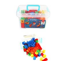 DIY블럭놀이 교육 사각블럭 어린이 선물