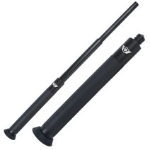 휴대용 듀랄루민 3단 호신봉 버튼 접이식 경량 삼단봉 스틱 보안업체 경찰, 상세페이지 참조, 1개