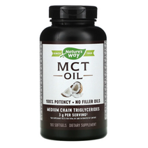 [핫딜][오늘출발][180소프트젤] 네이쳐스웨이 MCTOIL Mct 엠씨티 엠시티 NCT MTC 먹는 코코넛 오일 영양제, ★초특가★ 180소프트젤 x 3개