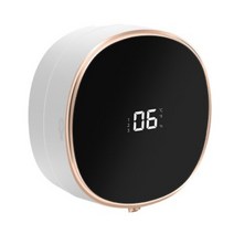 월플렉스 디지털 스마트 충전식 방수 노 터치 모션 액체 비누 세척 핸드 벽걸이 1200mah 280ml, 1.WHITE