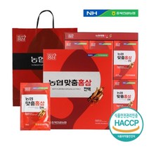 농협 맞춤홍삼진액 70ml x 30포 홍삼 농축액 액기스 홍삼진액 홍삼 대추 사철쑥 뽕나무잎 레드비트 사양벌꿀 HACCP 인증 부모님 선물세트 홍삼즙 홍산 홍삼액기스 홍삼엑기스, 1개