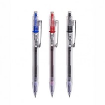 동아 심플펜 뉴엔P-10 0.5mm 0.7mm 저점도 하이브리드 잉크 매끄러운 필기감 그립감 좋은 필기구, 블랙