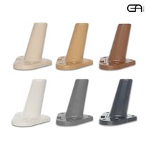 발통 선반다리 거실장다리 다릿발 협탁 서랍장 폴딩박스다리, 삼각발 원형 화이트