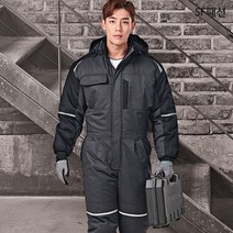 겨울 레이싱 패딩 정비복 작업복 동복 스즈끼 수트, 다크그레이(sftb778)