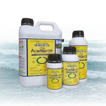 농사친구 아카디안29 용량별 해조추출물 식물 영양 활력제 촉진제 뿌리 발근제 고추 사과 인삼 딸기 고구마, 04. 5L 1병