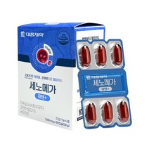 대웅제약 세노메가 큐텐플러스 1000mg x 30캡슐 오메가3
