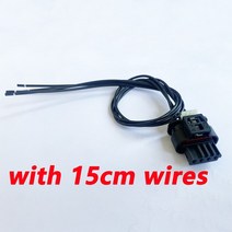 4 핀 암 공기 유량 센서 미터 플매트 카펫 러그 방수 커넥터 8509441-04 1 시리즈 3 5 F20 F30 F35 F10 F18 X5 X3, [02] with 15cm wires, [01] 1 set femle
