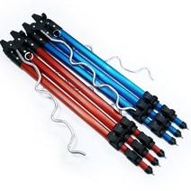 인천낚시1번지 서프 삼각받침대 낚시대거치대 원투낚시 받침틀, 파란색