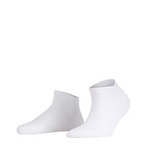 FALKE 여성용 가족 트레이너 양말 지속 가능한 면 그레이 (Greymix 3399), 6.5-9, White (White 2009)