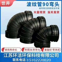 가요전선관 금속제 PE 후렉시블 전선관 플렉시블 PE90도 직선 티 45도 플라스틱 배수관 직접 주름관 팔꿈, 03/45도 팔꿈치 400 (내경 470mm)