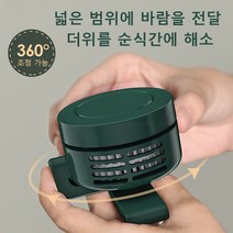 Prosekor 클립팬 저소음 설계 3초로 시원하게, 화이트*2