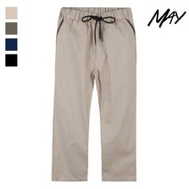 MAY 여름 팬츠_(BJ)린넨 마약 밴딩 스판 와이드 8부 마바지
