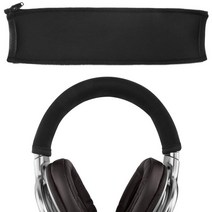 소니 MDR-1A 1ABT 1ADAC 교체 용 헤드폰 헤드 밴드 덮개 커버, [다크브라운]전용 이어패드 (1쌍:2개)