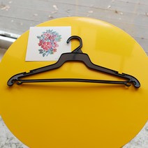 코코디피 20개묶음 여성 프라스틱 옷걸이 플라스틱 로고인쇄 h1, 백색, 20개